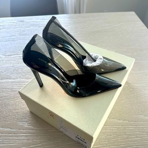 Good American heels in smoke